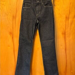 Banana Republic Women's Black Stacked Bootcut Jeans